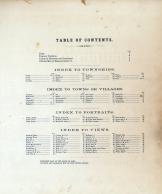 Table of Contents, Morgan County 1875